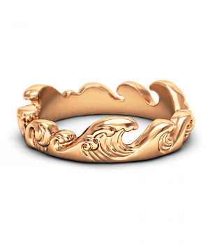 Тематическое кольцо "Волны" (Мод. 521)